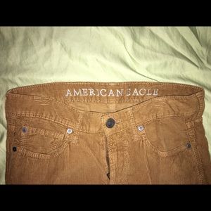 Men’s American Eagle brown corduroy pants